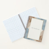 Getextureerd Lijst: Waterverf en papier Notitieboek (Binnen)