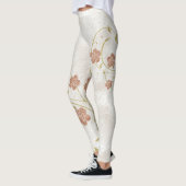 getextureerd linnen leggings (Links)