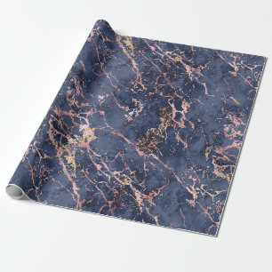 Getextureerd op de marmer verdieping cadeaupapier