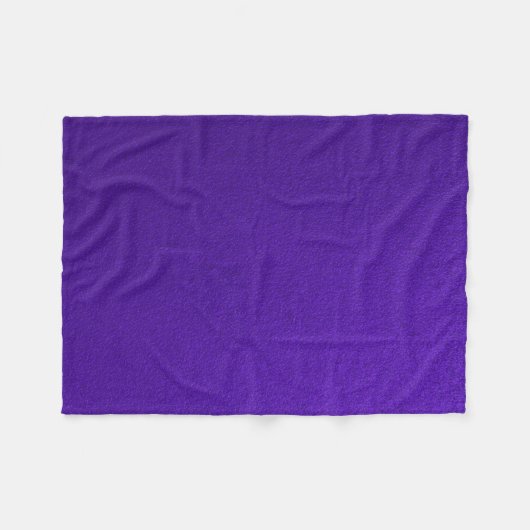Getextureerd Paars Fleece Deken (Voorkant (Horizontaal))