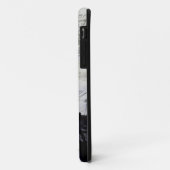 Getextureerd Parijs in Lavender iPhone 5 ID Hoesje (Achterkant/links)