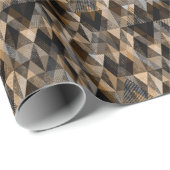 Getextureerd roombruin met beige cadeaupapier (Rol Hoek)