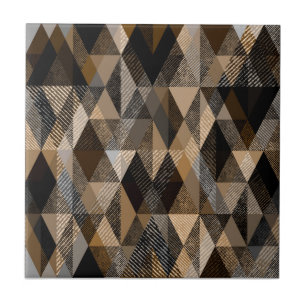 Getextureerd roombruin met beige tegeltje