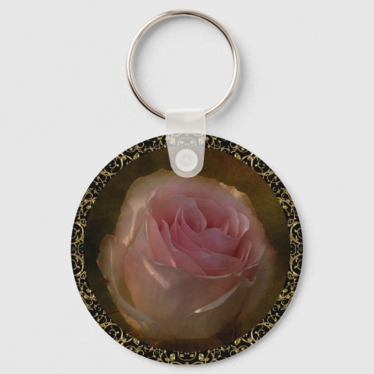 Getextureerd roze Sleutelhanger (Voorkant)