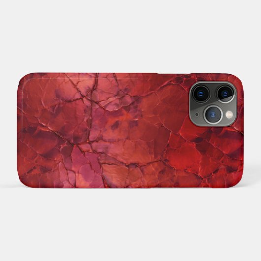 Getextureerd, scheuren, teugels in diep rood Case-Mate iPhone case (Achterkant (horizontaal))