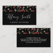 Getextureerd ventilatorpatroon visitekaartje (Voorkant / Achterkant)