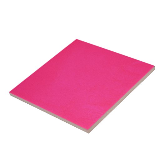 Getextureerd warm roze tegeltje (Zijkant)