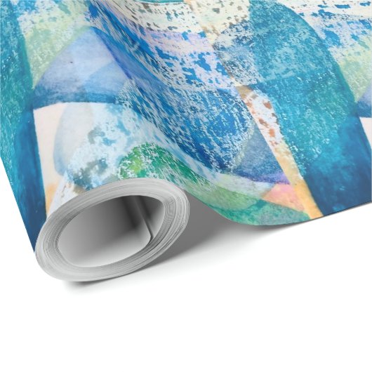 Getextureerd Waterverf geschilderd inpakpapier (Rol Hoek)