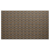 Getextureerd, zigzag, grijs en bruin, lijnen, klas stof (Yard (91,4 cm))