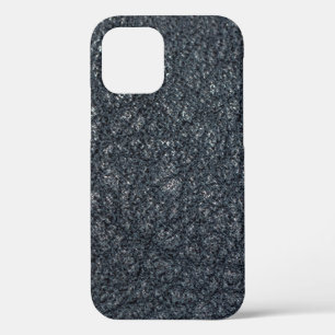  getextureerd zwart leder Case-Mate iPhone case