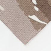 Getextureerde Army Camo Hond Met Verven Fleece Deken (Hoek)