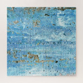 Getextureerde betonnen muur, roestvlekken. legpuzzel (Horizontaal)