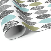 Getextureerde bladeren 01a cadeaupapier (Rol Hoek)