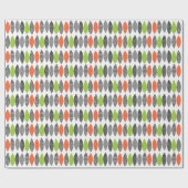 Getextureerde bladeren 02 cadeaupapier (Vlak)