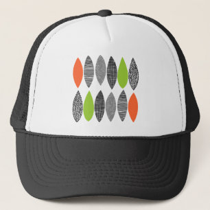 Getextureerde bladeren 02 trucker pet