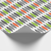Getextureerde bladeren 02a cadeaupapier (Hoek)