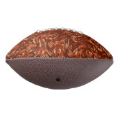 Getextureerde bruine terracotta american football (Gedraaid 270)