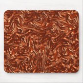 Getextureerde bruine terracotta muismat (Voorkant)