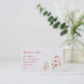 Getextureerde Cake met Roze Visitekaartje van de T (Staand voorkant)
