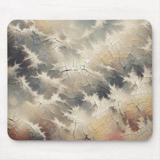 Getextureerde Crackle Abstract Muismat (Voorkant)