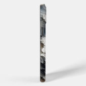 Getextureerde Crackle Hedendaags Abstract Case-Mate iPhone Case (Achterkant / Rechts)