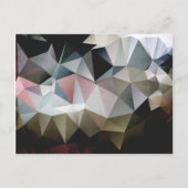 Getextureerde driehoeken briefkaart (Voorkant)