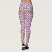 getextureerde driehoeken leggings (Achterkant)