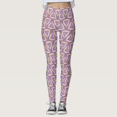 getextureerde driehoeken leggings (Voorkant)