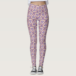 getextureerde driehoeken leggings