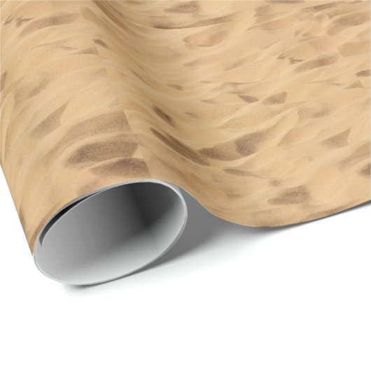 Getextureerde gele woestijnzandachtergrond. cadeaupapier (Rol Hoek)