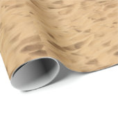 Getextureerde gele woestijnzandachtergrond. cadeaupapier (Rol Hoek)