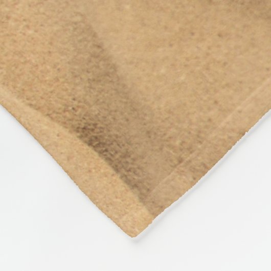 Getextureerde gele woestijnzandachtergrond. fleece deken (Hoek)