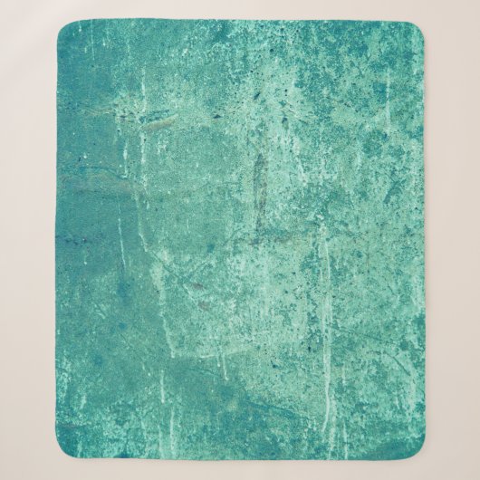 Getextureerde gestript blauwe wand. Achtergrond Sherpa Deken (Voorkant)