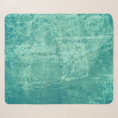Getextureerde gestript blauwe wand. Achtergrond Sherpa Deken (Voorkant (horizontaal))