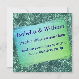 Getextureerde jade en groene cyaan shades kaart