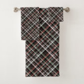 Getextureerde kersttaartan. bad handdoek (Insitu)