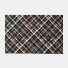 Getextureerde kersttaartan. deurmat