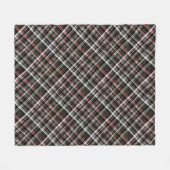 Getextureerde kersttaartan. fleece deken (Voorkant (Horizontaal))