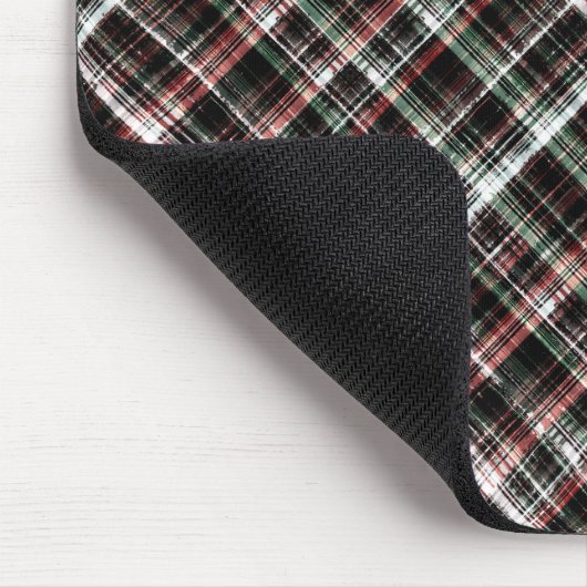 Getextureerde kersttaartan. muismat (Hoek)