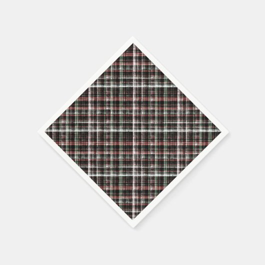 Getextureerde kersttaartan. servet (Hoek)