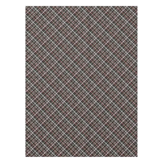 Getextureerde kersttaartan.  tafelkleed (Voorkant)