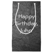 getextureerde leisteen klein cadeauzakje (Voorkant)