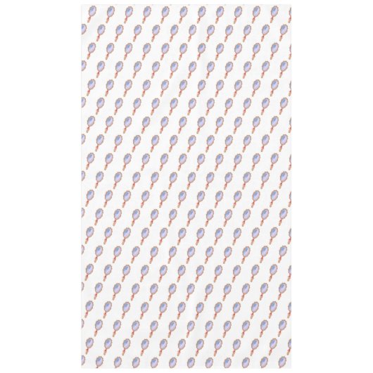 Getextureerde met de hand getrokken spiegelbeeld tafelkleed (Voorkant)