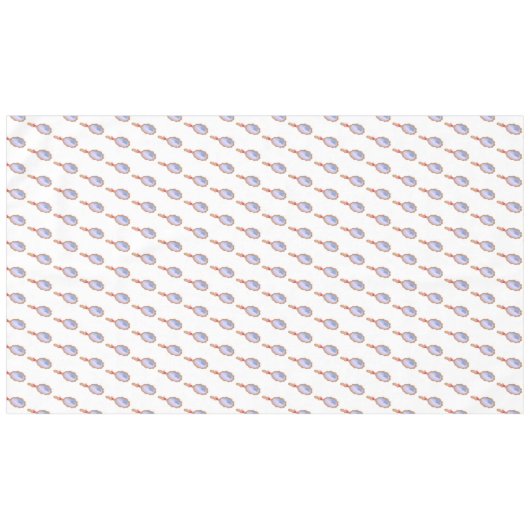 Getextureerde met de hand getrokken spiegelbeeld tafelkleed (Voorkant (Horizontaal))