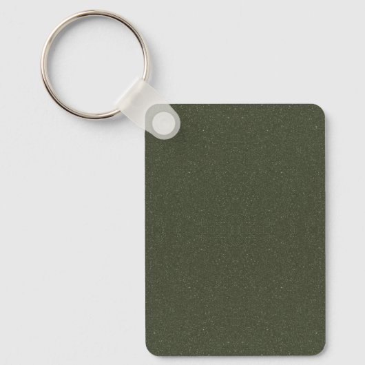 Getextureerde Moss Green Sleutelhanger voor Custom (Voorkant)
