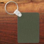 Getextureerde Moss Green Sleutelhanger voor Custom (Voorkant)