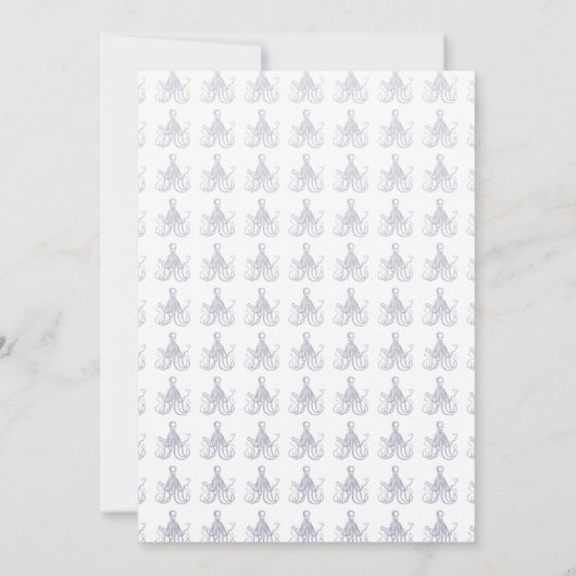 getextureerde octopus kaart (Achterkant)