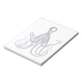 getextureerde octopus notitieblok (Linkerzijde)