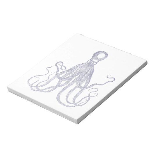 getextureerde octopus notitieblok (Linkerzijde)