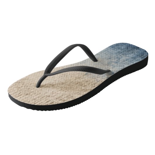 Getextureerde overgang teenslippers (Schuin)